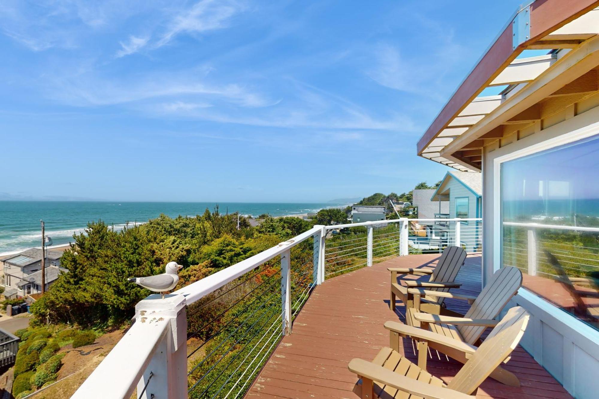 A Whale Of A View! Villa Depoe Bay Exterior photo